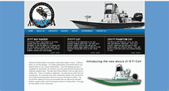 Desktop Screenshot of moscaboats.com